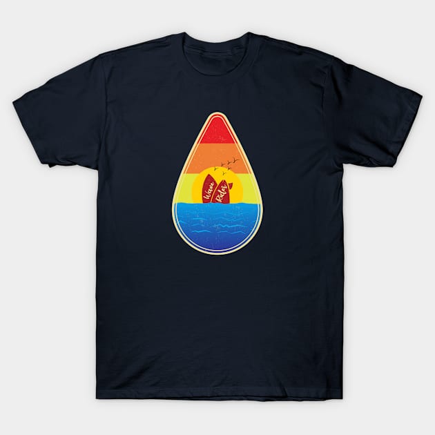 Wave Rider_Surfing, Now and Always T-Shirt by DeDoodle